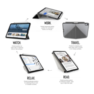 Pipetto Origami Pencil iPad Air 2024 13 inch hoesje grijs