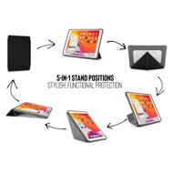 Pipetto Shield Origami iPad 2021 / 2020 / 2019 10,2-Zoll-H&uuml;lle Schwarz