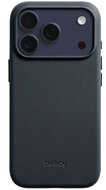 Bellroy leather iPhone 17 Pro hoesje navy