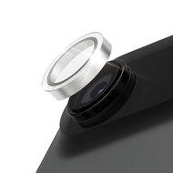 PanzerGlass Hoops Glitter iPhone Air cameralens protector zilver