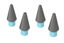 Paperlike Pencil Tips voor Apple Pencil 4 pack