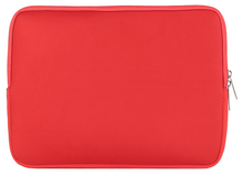 Pomologic Neoprene MacBook 13 inch sleeve rood