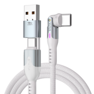 Statik PowerPivot USB-C naar USB-C kabel 100 cm wit