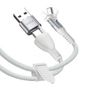 Statik PowerPivot USB-C naar USB-C kabel 100 cm wit