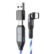 Statik PowerPivot Glowing LED USB-C naar USB-C kabel 100 cm