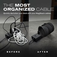 Statik MagStack USB-A naar MFI Lightning kabel 200 cm