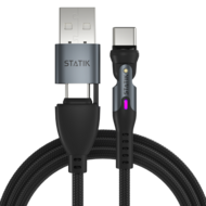 Statik 360 Pro universeel magnetische kabel 200 cm
