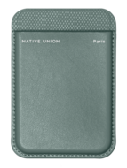 Native Union (Re)Classic MagSafe card wallet hoesje groen