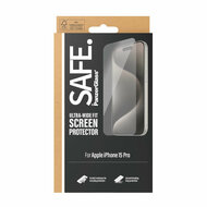 PanzerGlass SAFE iPhone 15 Pro Ultra Wide Fit Glas-Displayschutzfolie