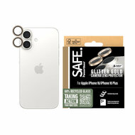 PanzerGlass SAFE iPhone 16 / 16 Plus glazen camerabeschermer goud