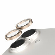 PanzerGlass SAFE iPhone 16 / 16 Plus glazen camerabeschermer goud