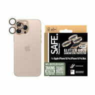 PanzerGlass SAFE iPhone 16 Pro / 16 Pro Max glazen camerabeschermer goud
