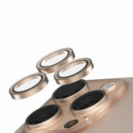 PanzerGlass SAFE iPhone 16 Pro / 16 Pro Max glazen camerabeschermer goud