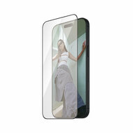 PanzerGlass SAFE iPhone 16 Pro Ultra Wide Fit glazen screenprotector met zwarte rand 