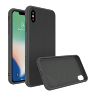 RhinoShield SolidSuit MicroFiber iPhone XS Max hoesje Zwart