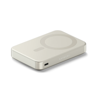 Satechi On-the-Go MagSafe powerbank 10000 mAh met stand beigeSatechi On-the-Go MagSafe powerbank 10000 mAh met stand beige