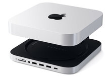 Satechi Mac Mini stand + USB-C hub + SSD  Zilver