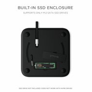 Satechi Mac Mini stand + USB-C hub + SSD  Zilver