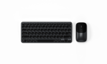 Satechi Slim CEX1 draadloze toetsenbord en muis combo zwart