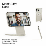 Twelve South Curve Nano MagSafe iPhone stand dune