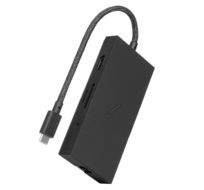 Native Union Smart 7 poort USB-C hub Zwart