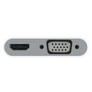 MacAlly USB-C naar VGA HDMI adapter Wit