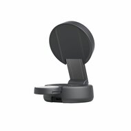 Belkin UltraCharge Pro 2 in 1 opvouwbare MagSafe lader met Qi2 25 watt zwart