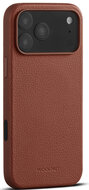 Woolnut leren MagSafe iPhone 17 Pro Max hoesje cognac