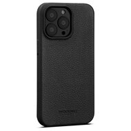 Woolnut Leather MagSafe iPhone 13 Pro Max hoesje Zwart