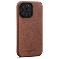 Woolnut Leather MagSafe iPhone 13 Pro Max hoesje Cognac