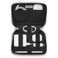 Woolnut Leather Tech organizer opbergtas grijs