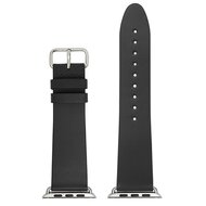 Native Union Leather Activity Strap Watch 42 mm Zwart