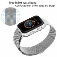 TechProtection Metal Apple Watch 41 / 40 / 38 mm bandje Zwart