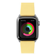 LAUT Huex Pastel Apple Watch 44 mm bandje Geel