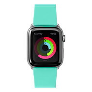 LAUT Huex Pastel Apple Watch 44 mm bandje Mintgroen