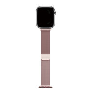 Decoded Milan Traction Apple Watch 41 / 40 mm bandje rose goud