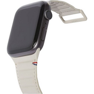 Decoded Traction Leather Apple Watch 42 / 41 / 40 mm bandje clay
