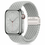 TechProtection Nylon Plus Apple Watch 49 / 46 / 45 / 44 mm bandje stone