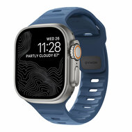 Nomad Sport FKM Apple Watch 49 / 46 /&nbsp;45 mm bandje naval blauw