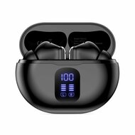 TechProtection UltraBoost Pro draadloze bluetooth oordopjes zwart