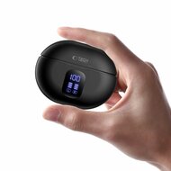 TechProtection UltraBoost Pro draadloze bluetooth oordopjes zwart