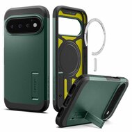 Spigen Tough Armor MagSafe Google Pixel 11 Pro hoesje groen