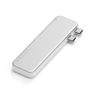 Satechi USB-C Snap MacBook Neo Hub Silber