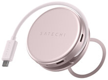 Satechi OntheGo 5 in 1 Multiport Adapter USB-C hub Blush
