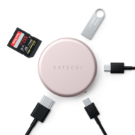 Satechi OntheGo 5 in 1 Multiport Adapter USB-C hub Blush