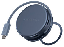 Satechi OntheGo 5 in 1 Multiport Adapter USB-C hub Indigo