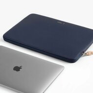 TechProtection Fleece MacBook 13 / 14 inch sleeve navy