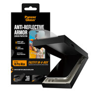 PanzerGlass Anti Reflectie Armor iPhone 18 Pro Max glazen screenprotector fastfit