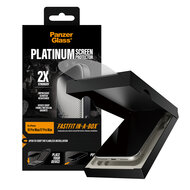 PanzerGlass Platinum iPhone 18 Pro Max glazen screenprotector fastfit