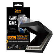 PanzerGlass Ultra Wide Fit iPhone 18 Pro Max glazen screenprotector fastfit
